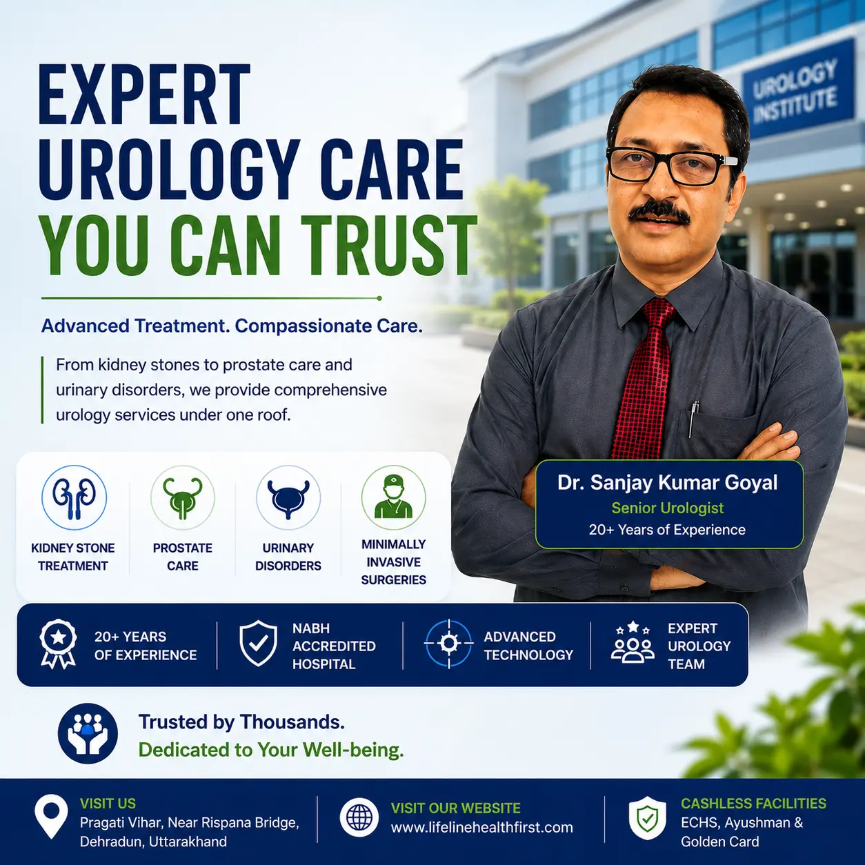 Best Urology Hospital in Dehradun