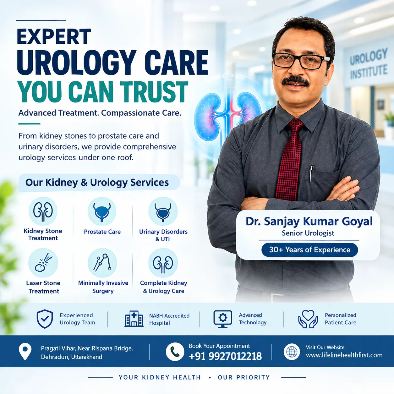 Best Urology Hospital in Dehradun